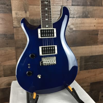 PRS SE Standard 24-08 Left-Handed Electric Guitar Translucent Blue, Gig Bag, 348 image 2