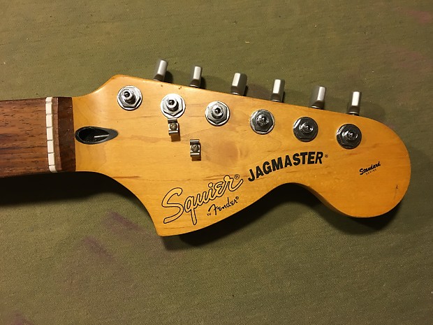 Squier Jagmaster neck - short scale conversion w/ Sperzel