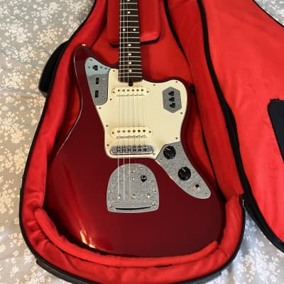 Fender FSR Japan Classic 60s Jaguar Old Candy Apple Red | Reverb