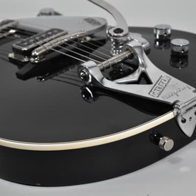 2011 Gretsch George Harrison Limited Edition Duo Jet Black Finish w/OHSC image 3