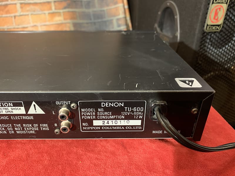 Denon TU-600 AM/FM Stereo Tuner | Reverb