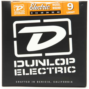 Dunlop DEN0942 Nickel-Plated Steel Electric Guitar Strings - Light (9-42)