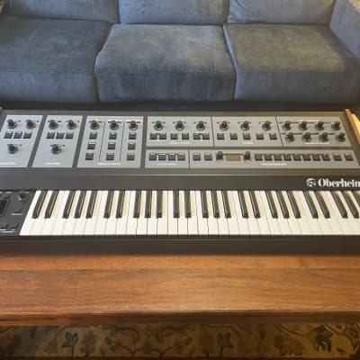Oberheim OB-X8 61-Key 8-Voice Synthesizer 2022 - Present - Black with Wood Sides