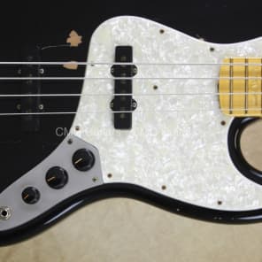 Fender Custom Shop Signature Geddy Lee Jazz Bass 2015 Black image 3