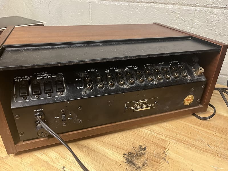PIONEER プリアンプ 【SC-3000】一部動作確認済み (パイオニア アンプ