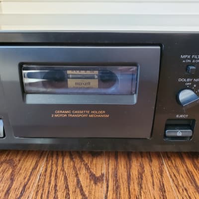 Sony TC-K461S Dolby B C S cassette deck 1995 - Black image 3