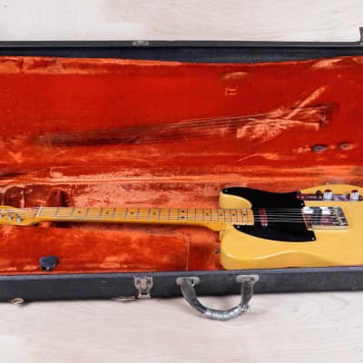 Fender American Vintage '52 Telecaster 1982 Butterscotch Blonde Early AVRI Fullerton Plant w/ OHSC image 2