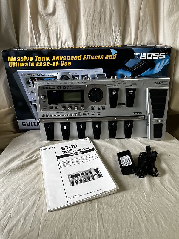 Boss GT-10 Guitar Effects Processor w/ box, power supply | Reverb