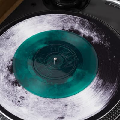 RockonWall Vinyl Record Player Felt Turntable Mat - Vinyl on the Moon image 4