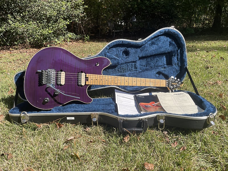 1999 Peavey Evh Wolfgang Usa Standard Archtop Purple Reverb