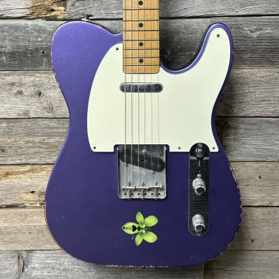(17277) Fender Road Worn '50s Telecaster 2019 - Purple Metallic image 2