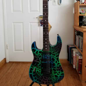 USA LEFT HANDED  B.C. RICH ST III Late 80s Crackle image 1