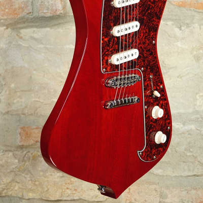 IBANEZ FRM100 TR - Paul Gilbert Signature - Transparent Red | Reverb