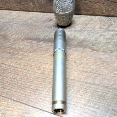 Sony ECM-23F Condenser Microphone 1970s - 1980s - Silver, works great image 4