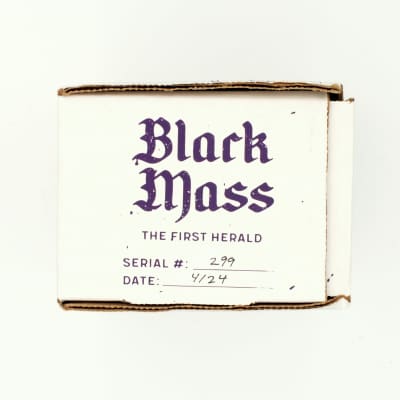 Black Mass Electronics The First Herald Fuzz & Boost w/ Box image 4