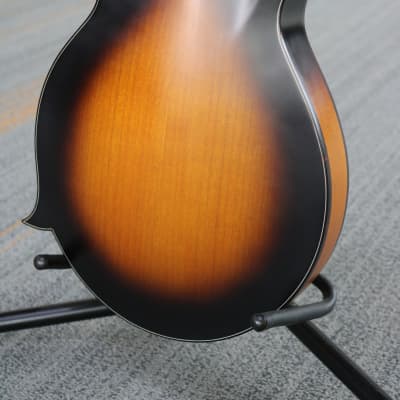 Epiphone MM-40L Masterbuilt F-Style Vintage Burst Mandolin - HSC image 11