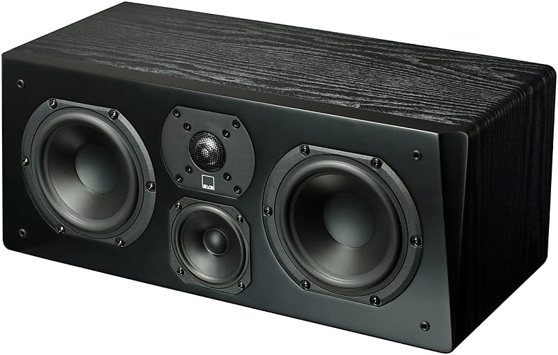 SVS Prime Center Speaker – Premium Black Ash  			