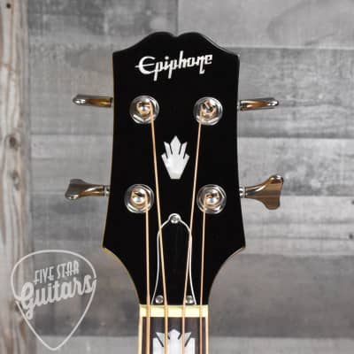 Epiphone El Capitan Studio Bass Aged Vintage Natural image 4