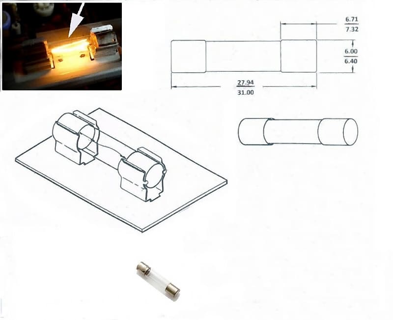 Jellyfish Audio 12V 0.15A 1.8W Display Backlight Fuse Bulb Reverb