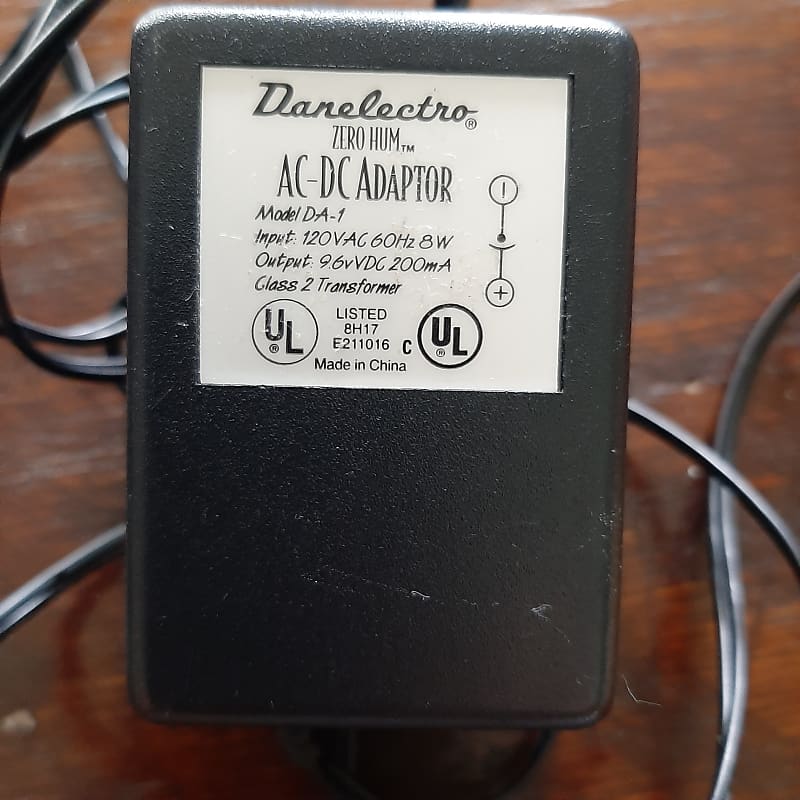 Danelectro Zero Hum AC-DC Pedal Adapter | Reverb