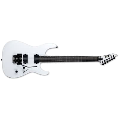 LTD M-1000 ESW Ebony Snow White EMG 81 Set Thru Super Strat LTD M-1000 ESW Ebony Snow White EMG 81 Set Thru Super Strat
