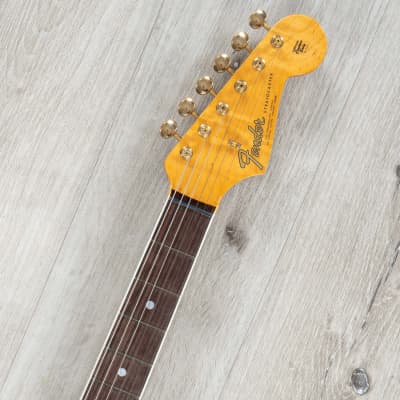 Mint Fender Custom Shop LTD 1965 Stratocaster Closet Classic Guitar, 3-Tone Sunburst image 8