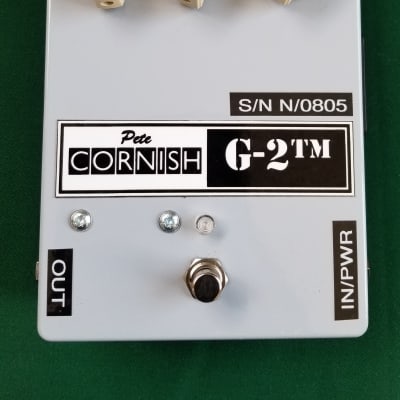 Pete Cornish G2 Distortion Pedal (Deluxe Series) | Reverb