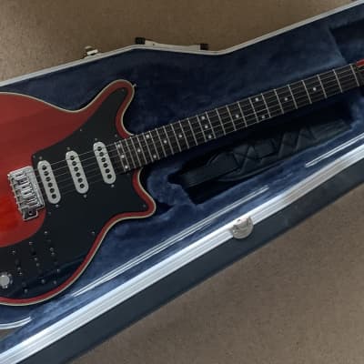 Burns London Brian May Red Special 2001 serial number BHM-0204 for sale