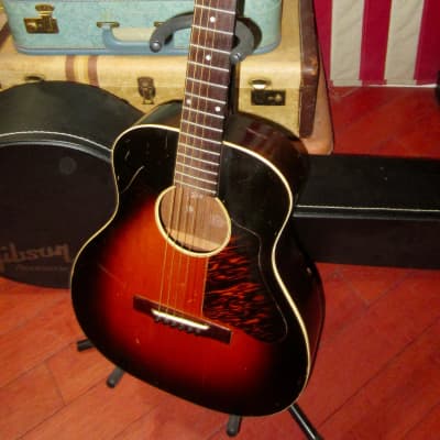 ~1936 Gibson Kalamazoo KG-11 Small Bodied Acoustic Sunburst image 2