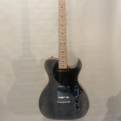 Bluescaster Double Bender B/G Guitar 2019 Blue Stain/Shou-sugi-ban  finish:  McGill Custom Guitars image 1