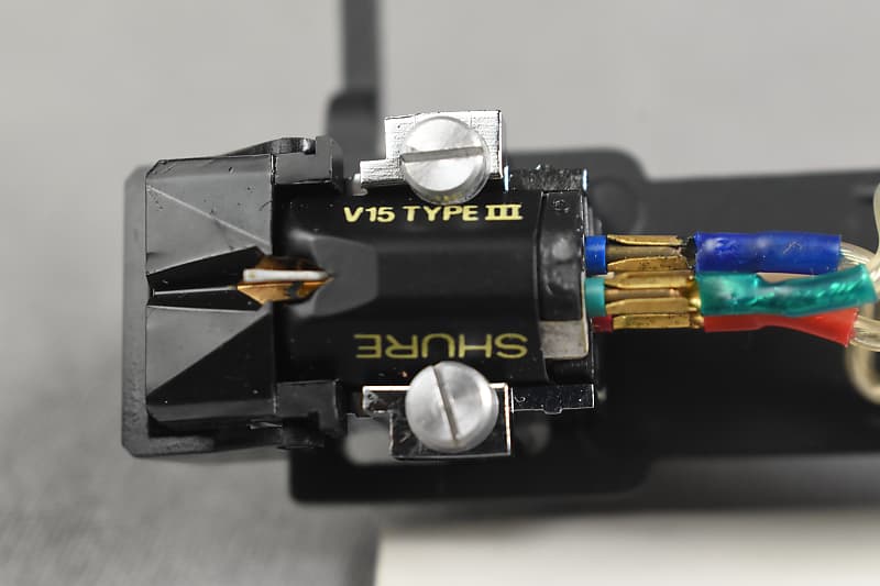 Shure V15 Type III cartridge w/ Super-track