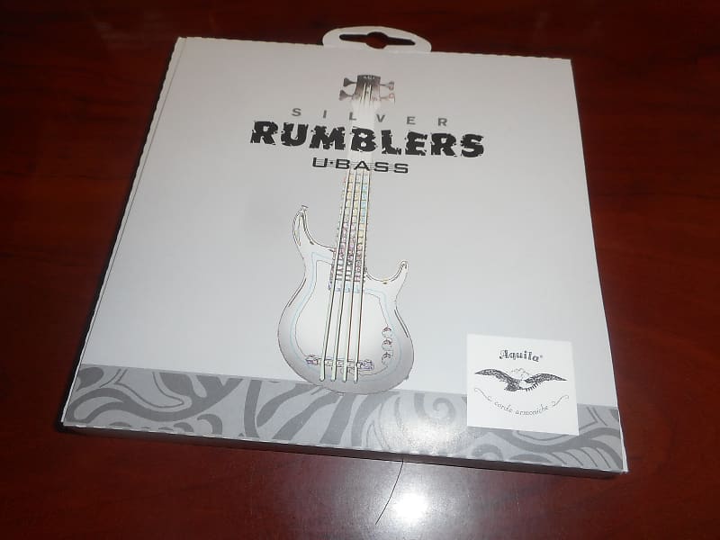 Aquila Silver Rumblers String Set For Kala U-Bass | Reverb
