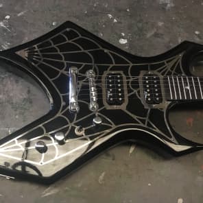 BC Rich Special Edition Metal Web Warlock Electric Guitar Neck Thru Reverb