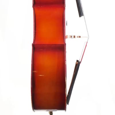 Romanian Double Bass, Solid Wood Flatback with Bolt-on Removable Neck image 4