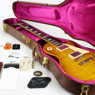 2016 Gibson '59 Les Paul Tom Murphy Painted & Aged | CC2 Goldie True Historic 1959 R9 | Hand-Selected Top! image 6