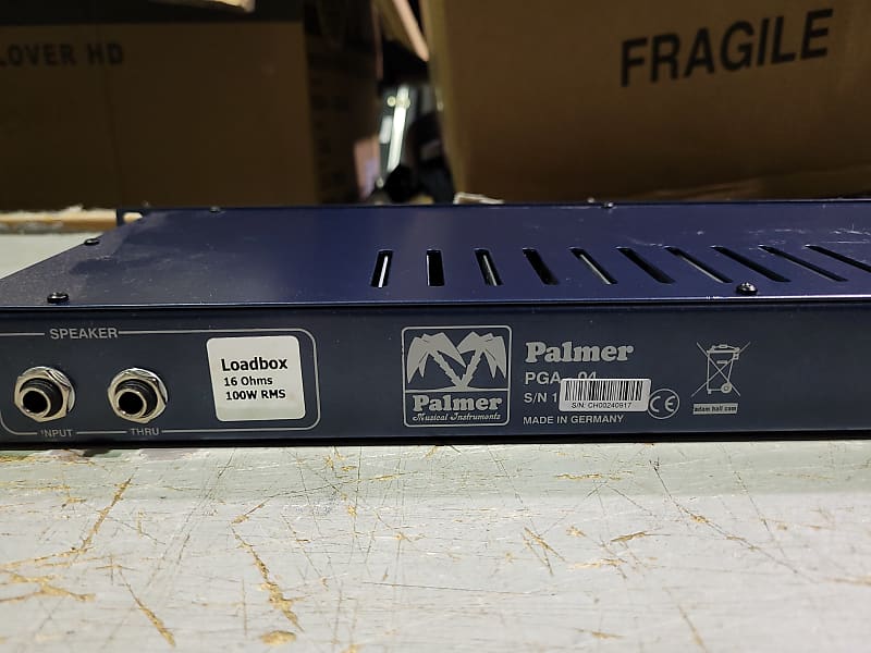 Palmer GA 04 ADIG-LB 8-Ohm Speaker Simulator / Loadbox Rackmount