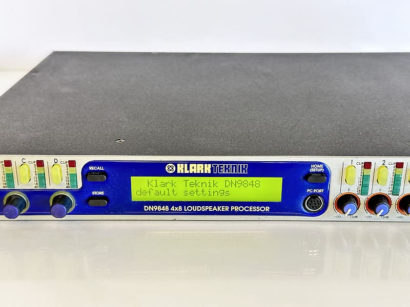 Klark Teknik DN9848 Loudspeaker Processor | Reverb