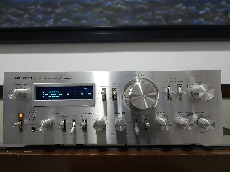 Pioneer SA-9800 Stereo Amplifier Recapped Operational