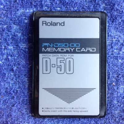 即決・送料込み】Roland PN-D50-02 MEMORY CARD ローランド-