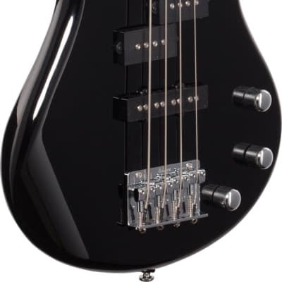 Ibanez GSRM20 Mikro Compact 4-String Bass Guitar, Black image 4
