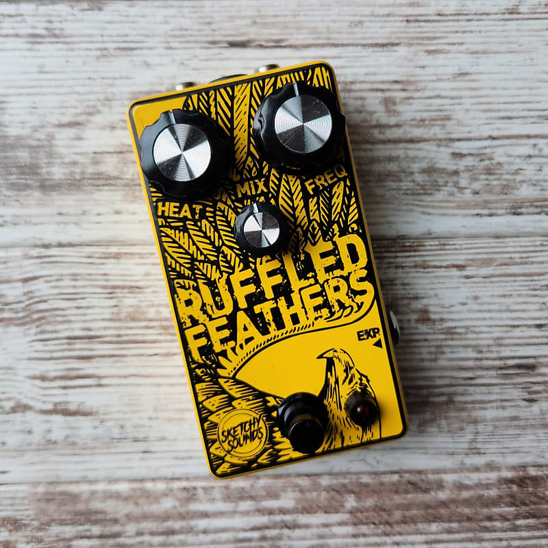 Sketchy Sounds Ruffled Feathers Fixed Wah Guitar Pedal