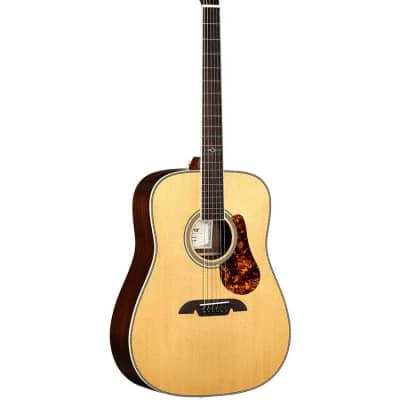 Alvarez MD70 Herringbone Masterworks Dreadnought Spruce/Rosewood Acoustic Guitar image 2