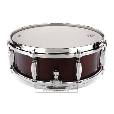 Gretsch USA Custom Snare Drum 14x5 8-Lug Walnut Gloss w/Micro-Sensitive Strainer image 3