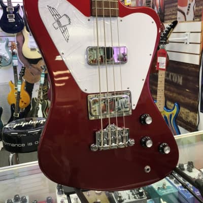 Gibson Thunderbird Bass Sparkling Burgundy, Non-Reverse Headstock with Case image 3