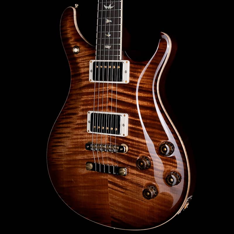 PRS Wood Library McCarty 594 Flame Maple 10 Top Brazilian Rosewood Board Copperhead Burst image 1