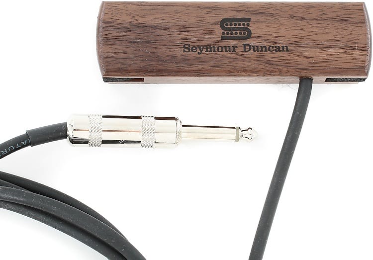 Seymour Duncan SA-3SC Woody SC Single Coil Acoustic Soundhole Pickup - Walnut image 1