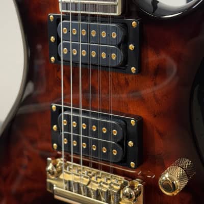 B.C. Rich Custom Shop Bich 10 Supreme Brazilian Rosewood 2025 - Sculpin Burst image 18