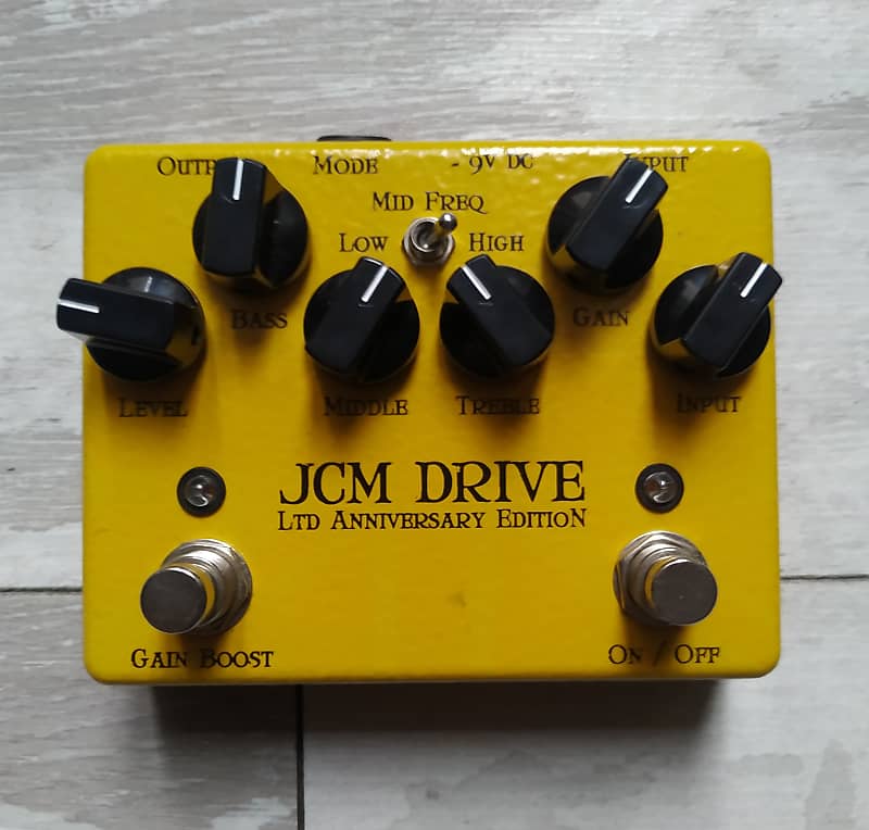 WEEHBO JCM DRIVE LTD ANNIVERSARY EDITION OVERDRIVE DISTORTION MARSHALL