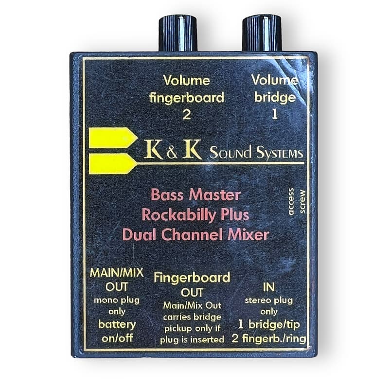 K&K Sound Rockabilly Plus 2000s Matte Black Reverb