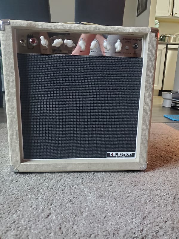 Monoprice 15w tube amp 2023 White Reverb